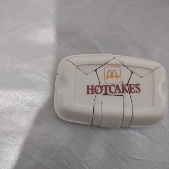 Vintage 1990 McDonald's Hotcakes McDino Changeable Happy Meal Toy - Picture 2 of 3